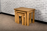 Grasmere Oak Nest of Tables - The Sofa Group
