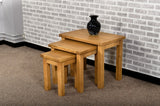 Grasmere Oak Nest of Tables - The Sofa Group