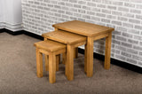 Grasmere Oak Nest of Tables - The Sofa Group