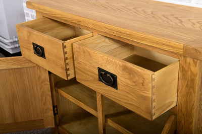 Grasmere Oak Mini Sideboard - The Sofa Group