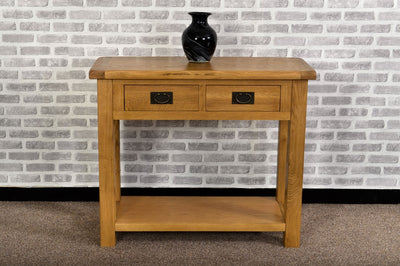 Grasmere Oak Console Table - The Sofa Group