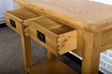 Grasmere Oak Console Table - The Sofa Group