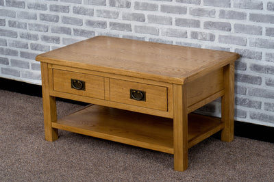 Duddon Oak Coffee Table - The Sofa Group