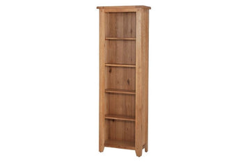 Grasmere Oak Slim Bookcase - The Sofa Group