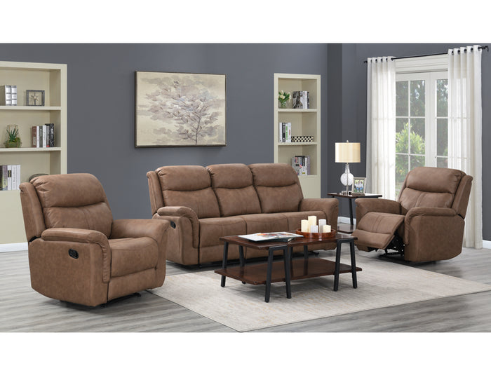 Portland Dark Taupe 3 Seater