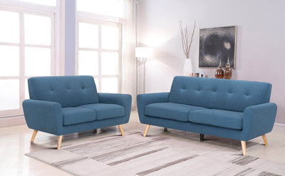Kimberley 2 seater sofa blue