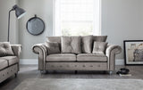 Napoli Grey 3 and 2 Seater Set