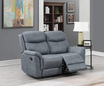 Portland Slate Grey 2 Seater Recliner
