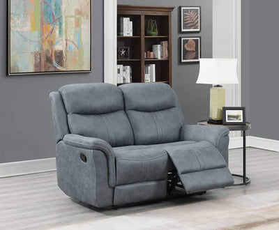 Portland Slate Grey 2 Seater Recliner