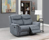 Portland Slate Grey 2 Seater Recliner